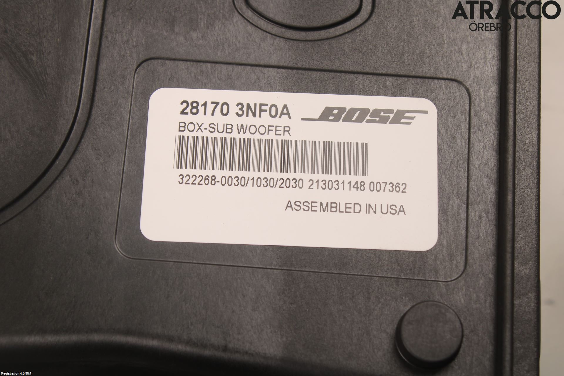Nissan LEAF 18- Högtalare