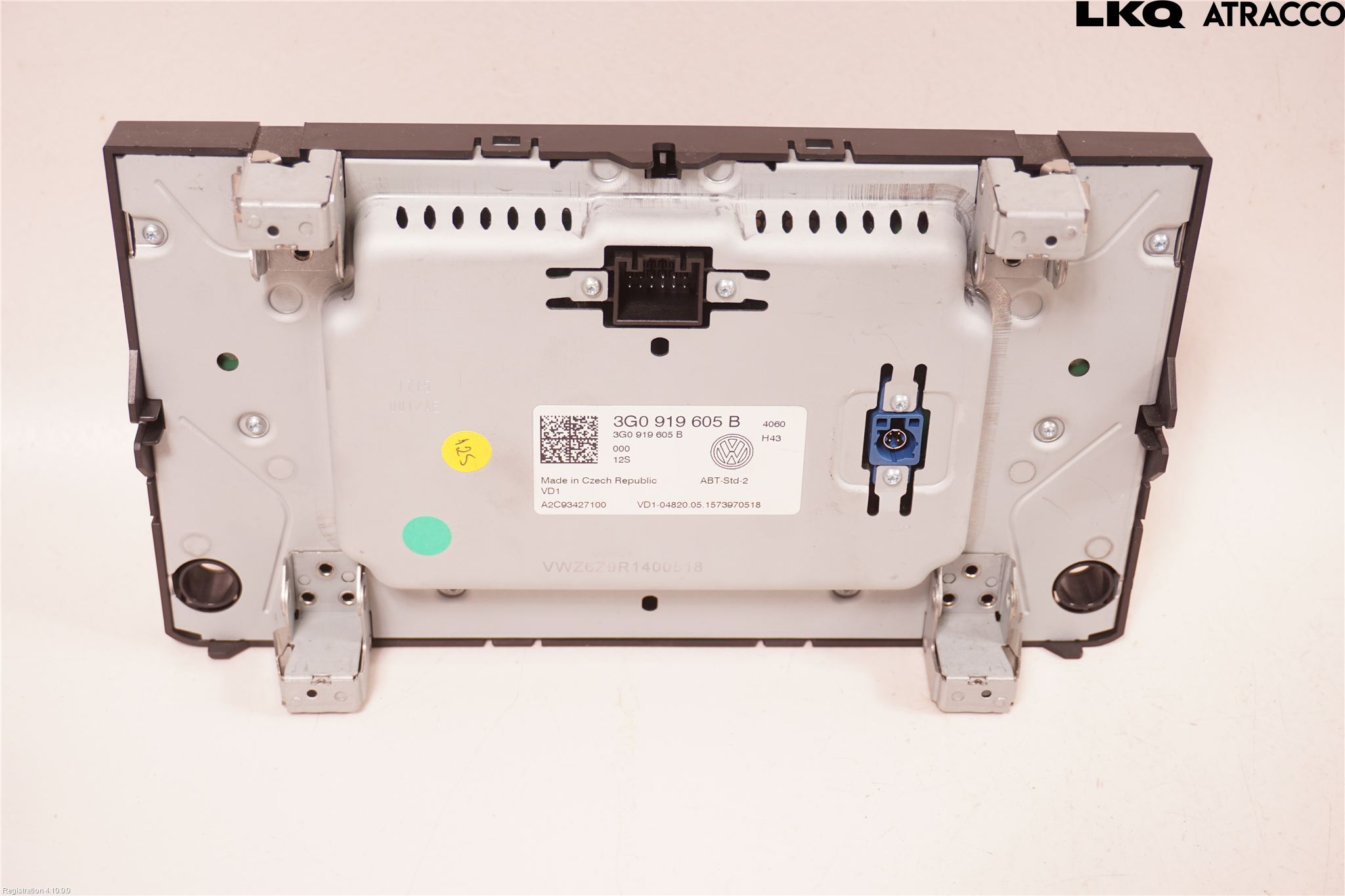 Volkswagen VW PASSAT 15-19 Multifunktionsdisplay