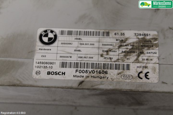 BMW 5 F10/F11/F18 09-17 Komfort Styrdon