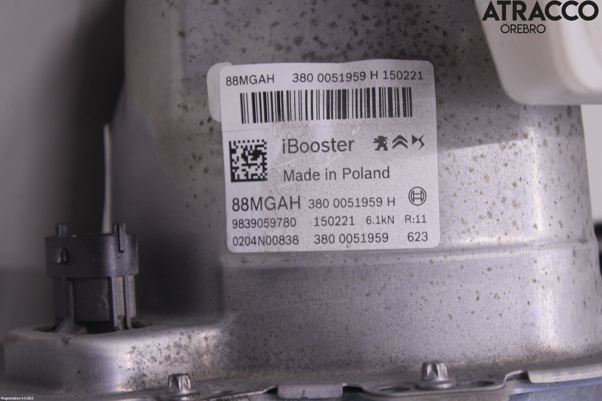 Peugeot 3008 17-24 Bromsservo