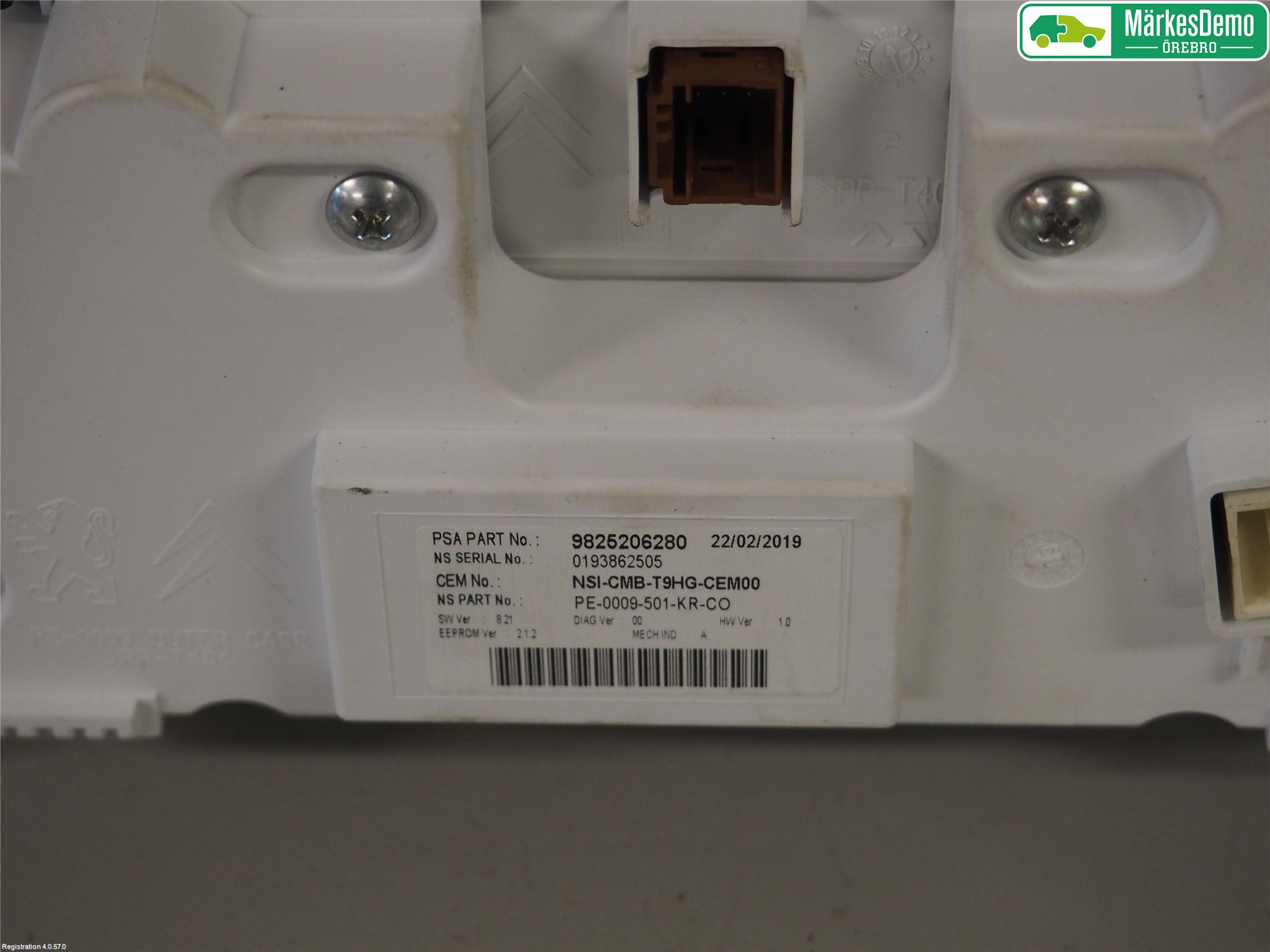 Peugeot 308 14-21 Instrument Komb