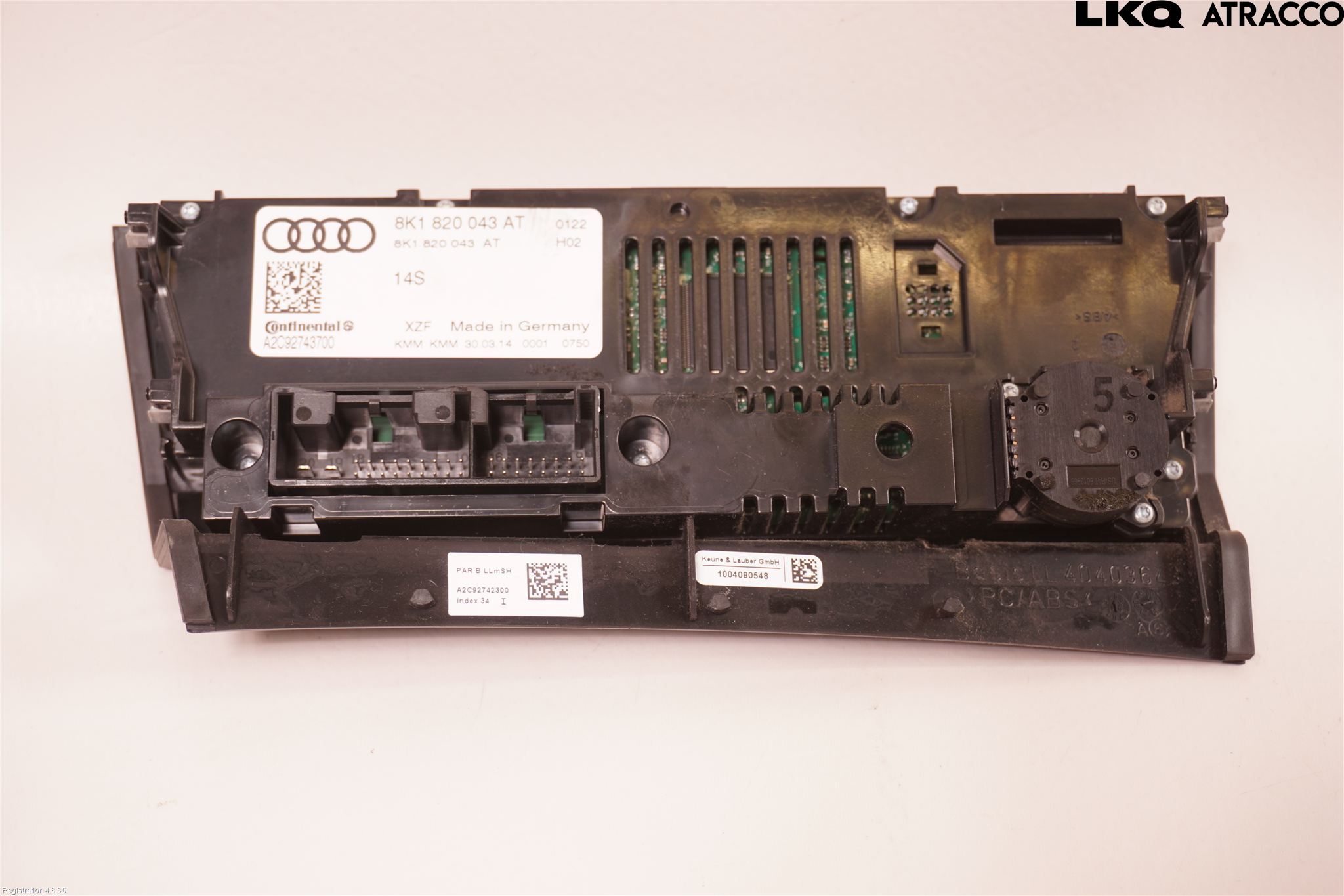 Audi A4 12-15 Ac Styrenhet Ac Manöveren