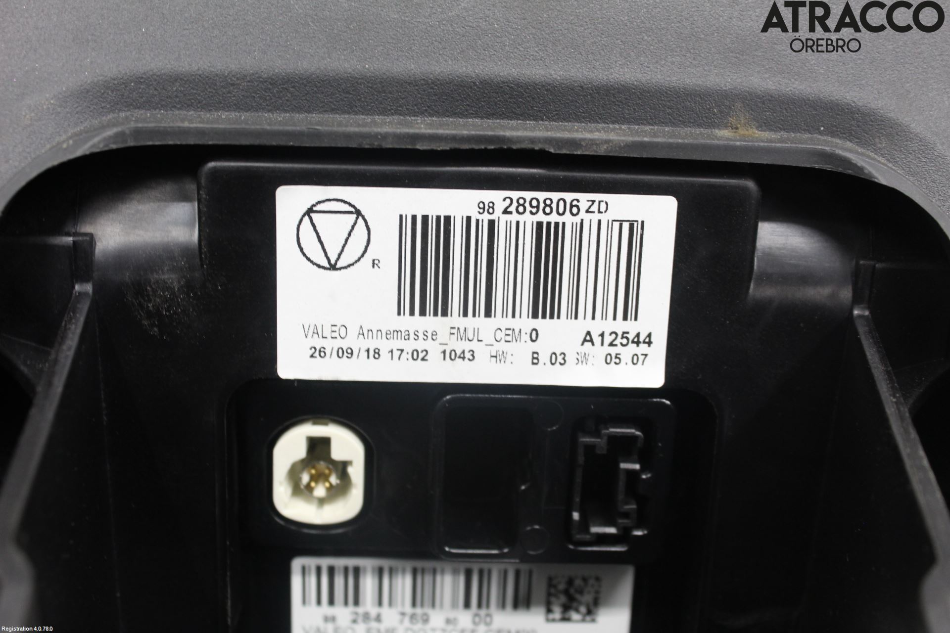 Citroen C4 CACTUS 14-20 Cd Radio - Multimediapanel