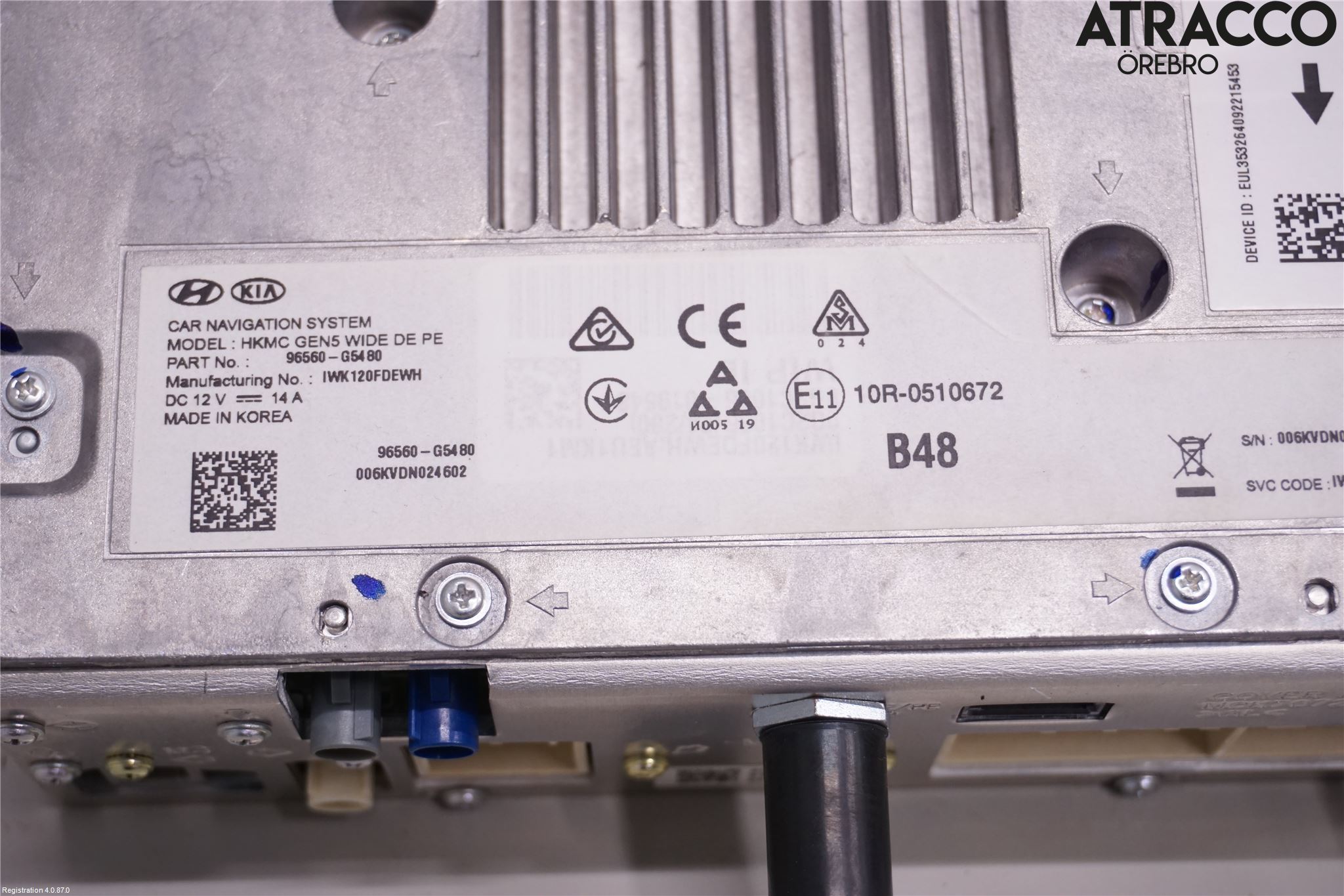 Kia NIRO (DE) 17-22 Gps Navigator