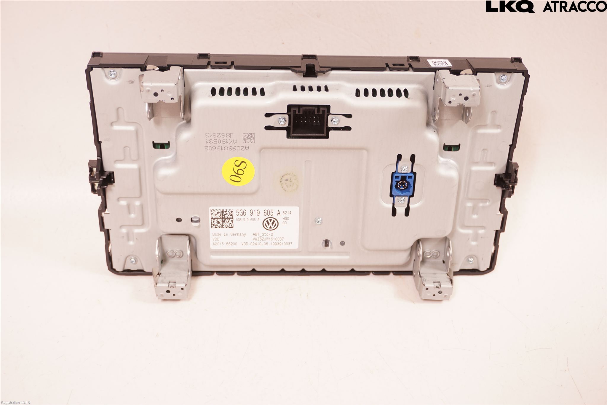 Volkswagen VW GOLF / E-GOLF VII 13-20 Multifunktionsdisplay