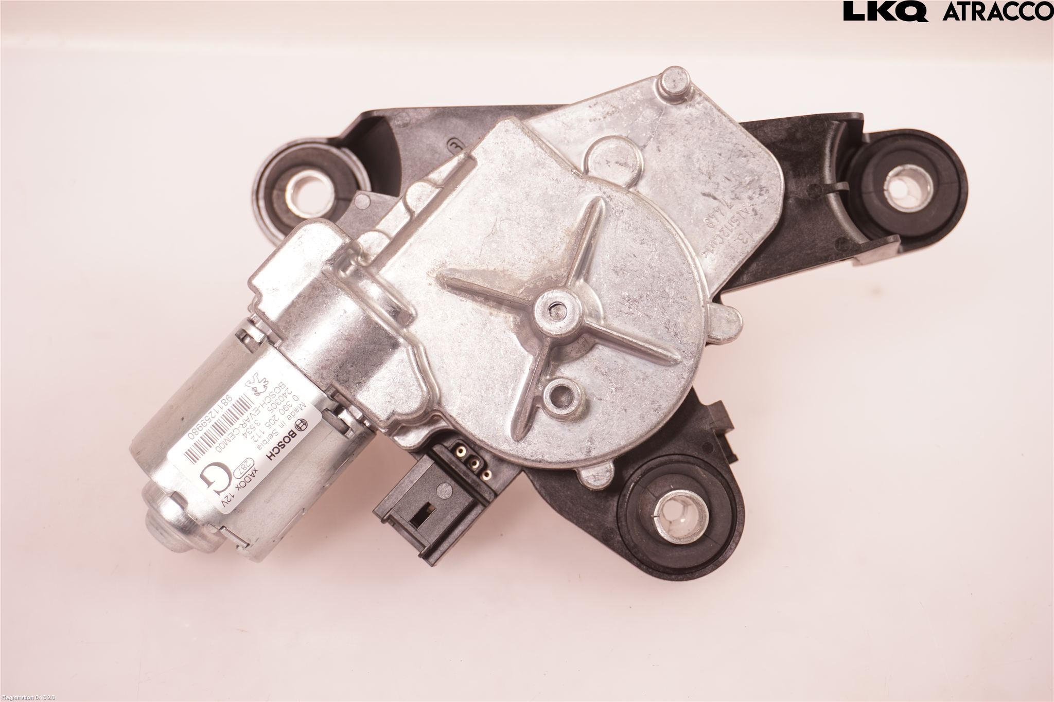 Peugeot 3008 17-24 Torkarmotor Baklucka