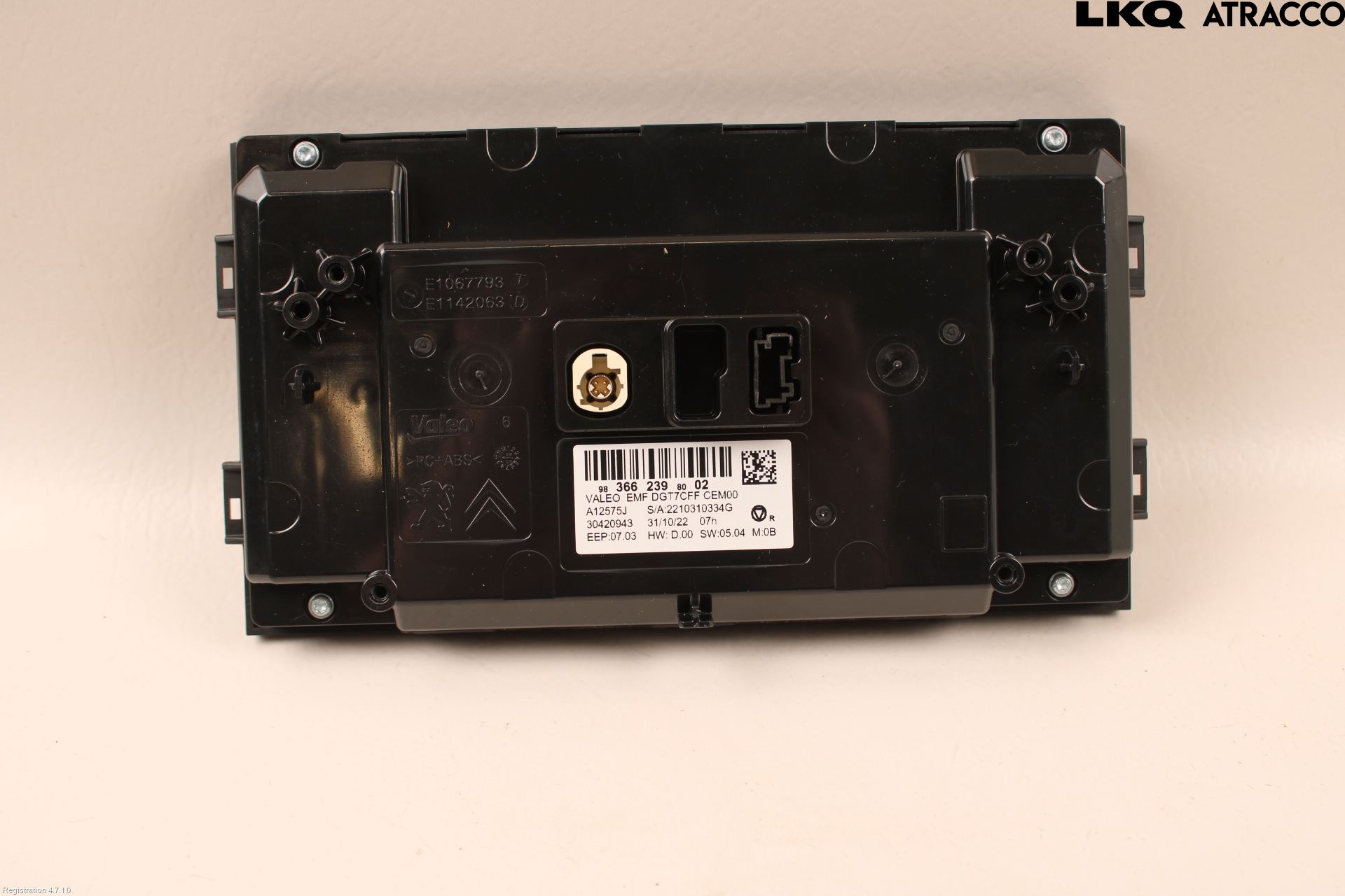 Opel CORSA F, CORSA-E 20- Bildskärm