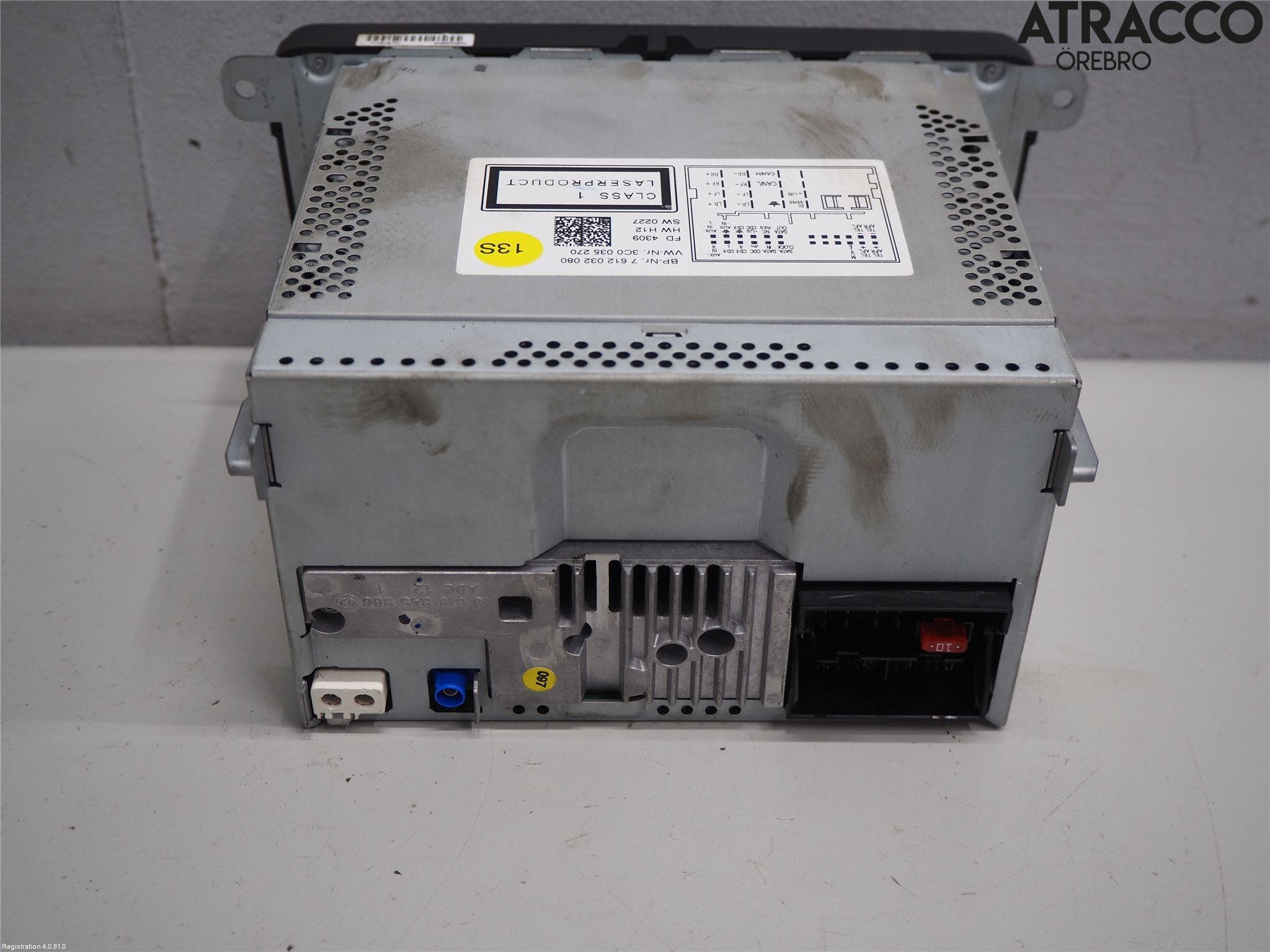 Volkswagen VW PASSAT 11-14 Cd Radio - Multimediapanel