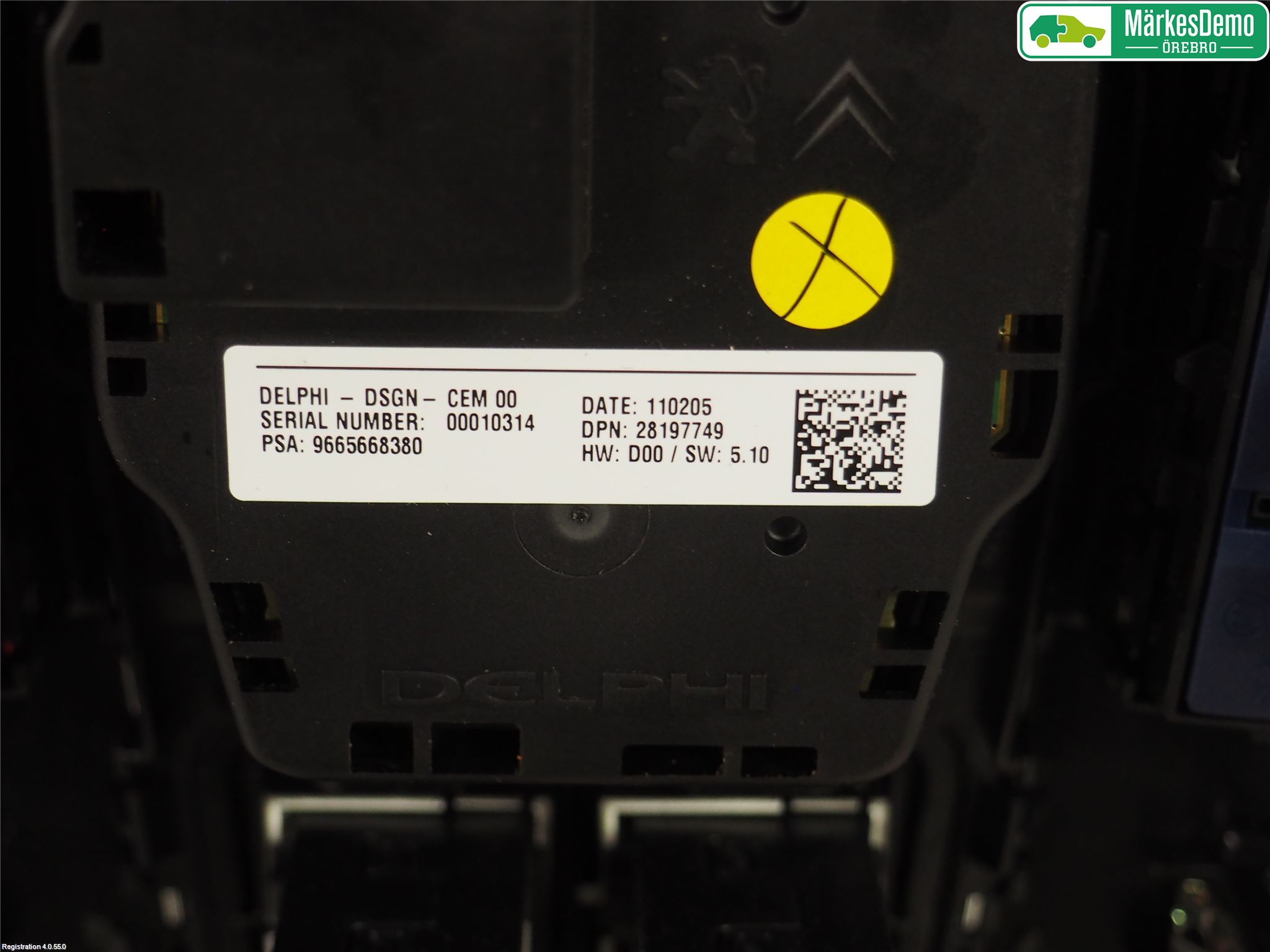 Peugeot 508 11-18 Instrumentkonsoll Mitt