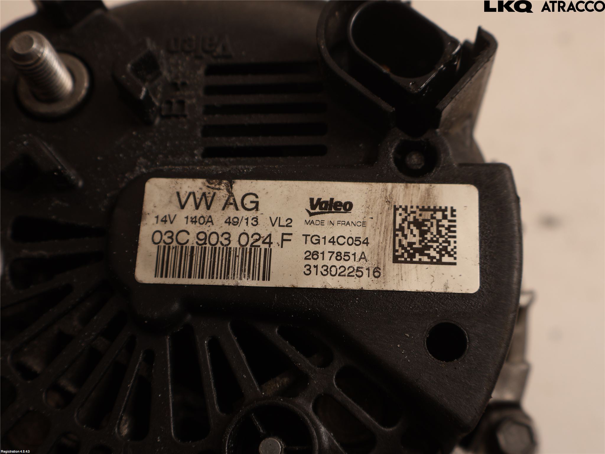 Volkswagen VW PASSAT 11-14 Generator