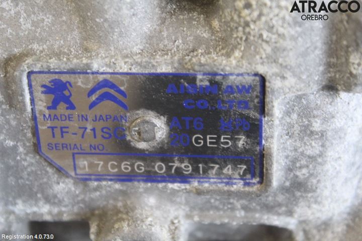 Peugeot 3008 17-24 Växellåda Automat