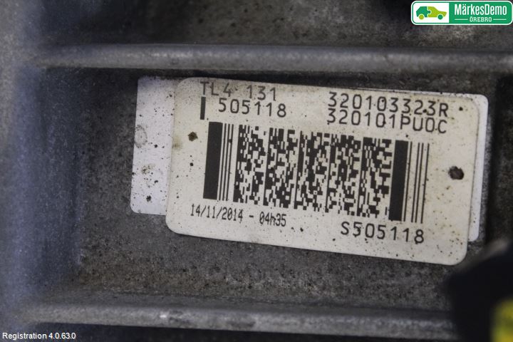 Nissan PULSAR Växellåda Man 6 Vxl