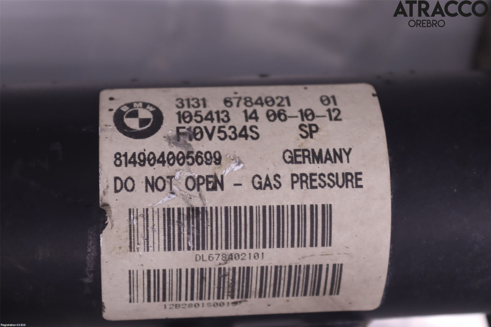 BMW 5 F10/F11/F18 09-17 Fjäderben Fram Vänster