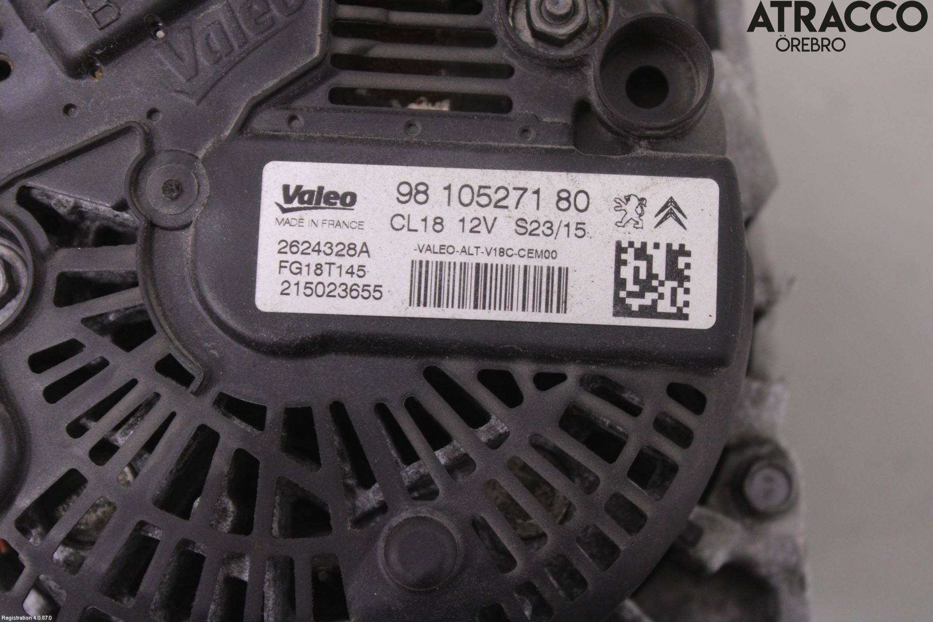 Peugeot PARTNER 16-18 Generator