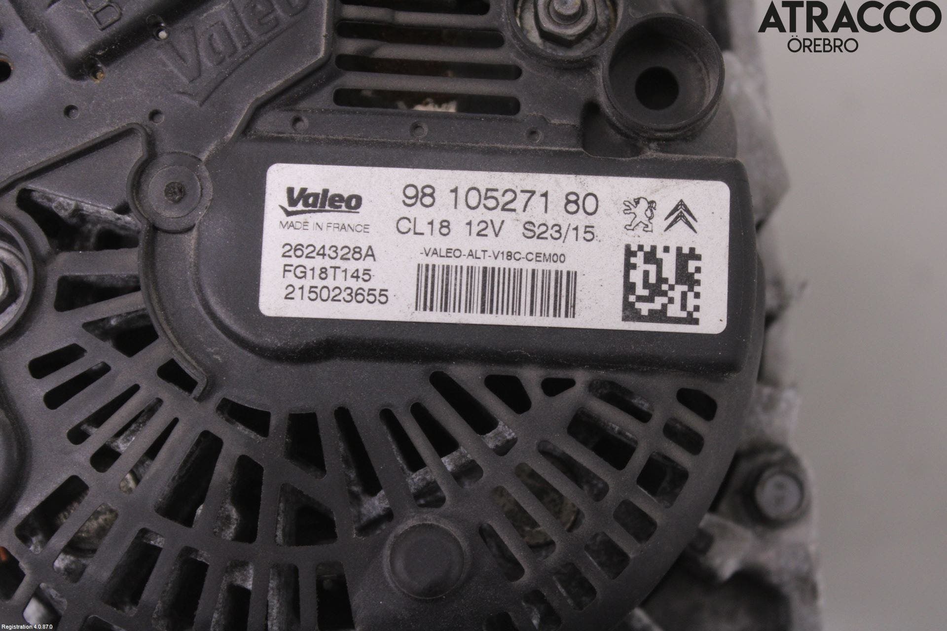 Peugeot PARTNER 16-18 Generator