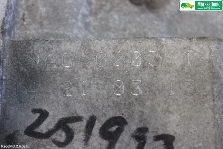 Audi Q5 09-16 Växellåda Man 6 Vxl