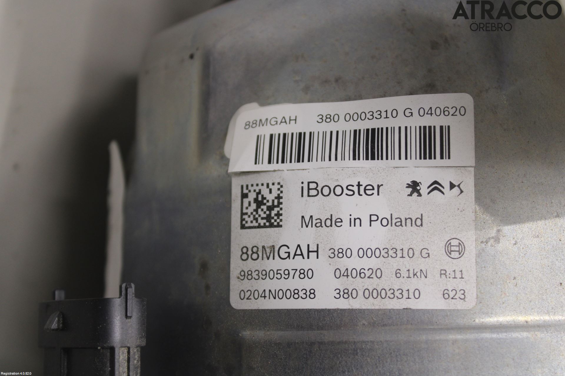 Peugeot 3008 17-24 Bromsservo