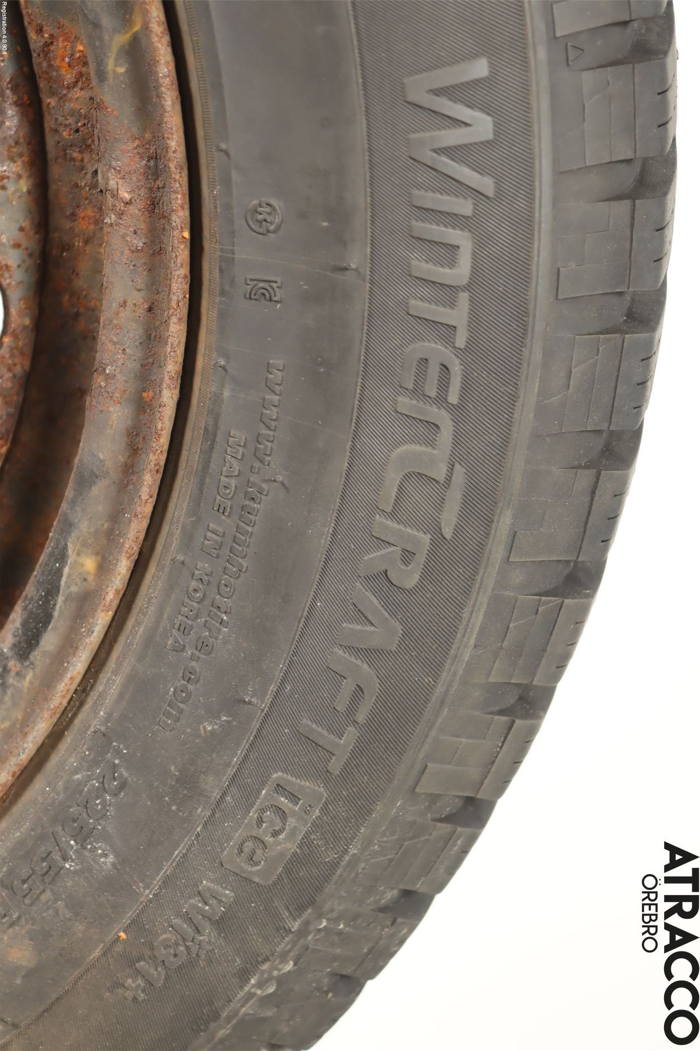 Mercedes-Benz MB E-KLASS (W210) 96-03 Vinterdäck Plåtfälg 4St