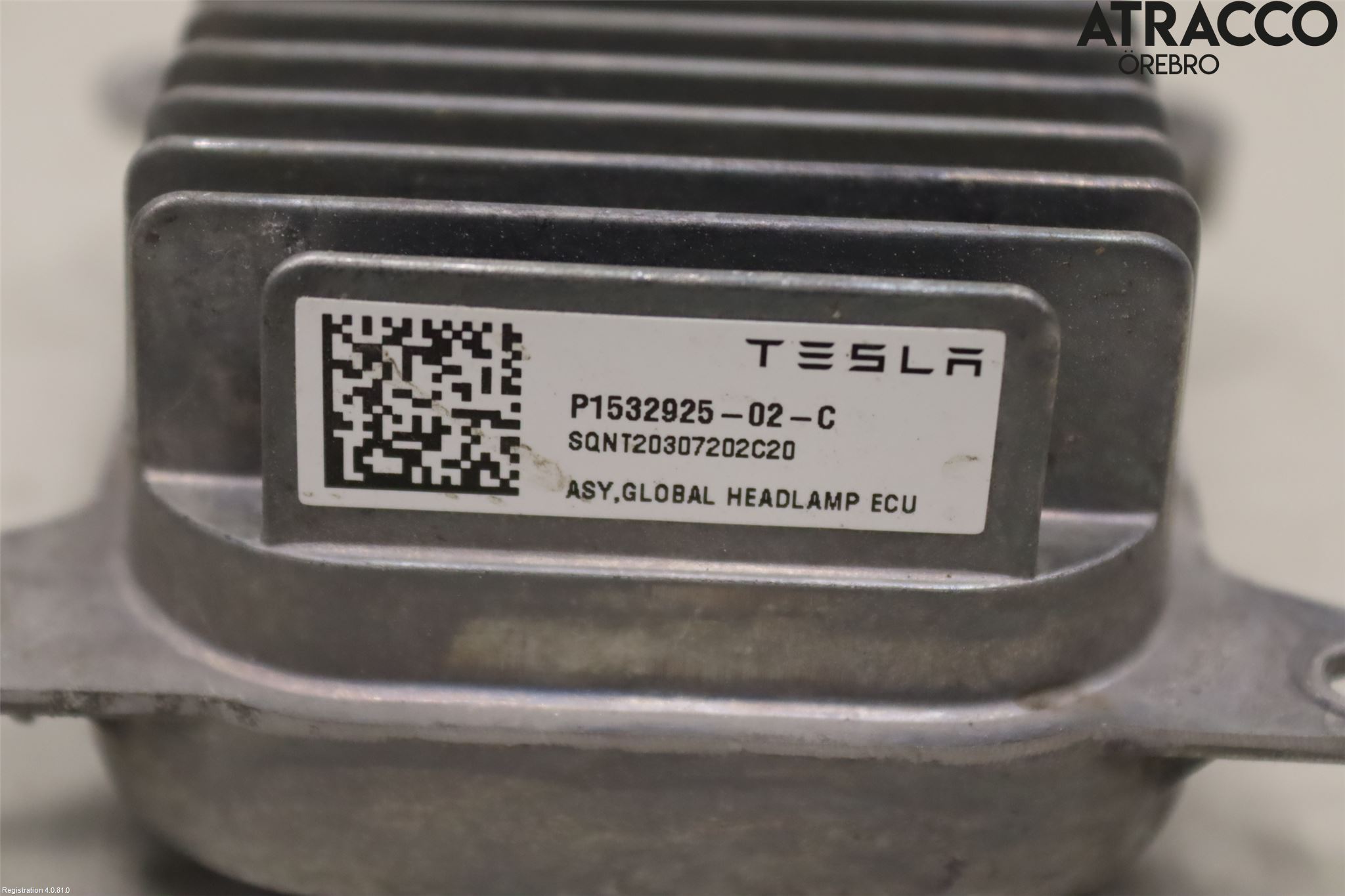 Tesla MODEL 3 17- Styrenhet Strålkastare