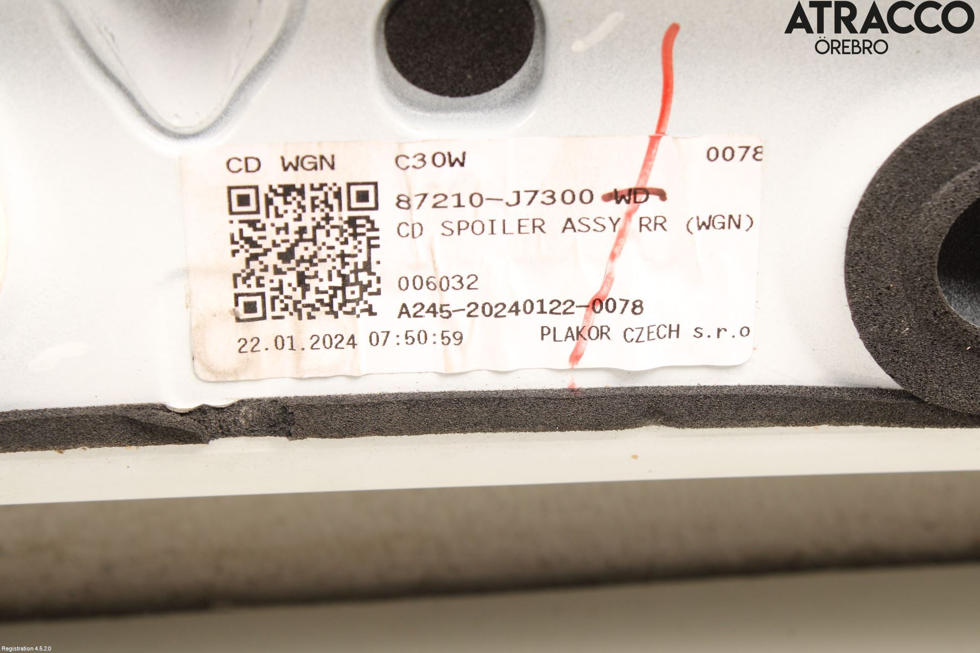 Kia CEED/CEED SW 19- Spoiler Baklucka