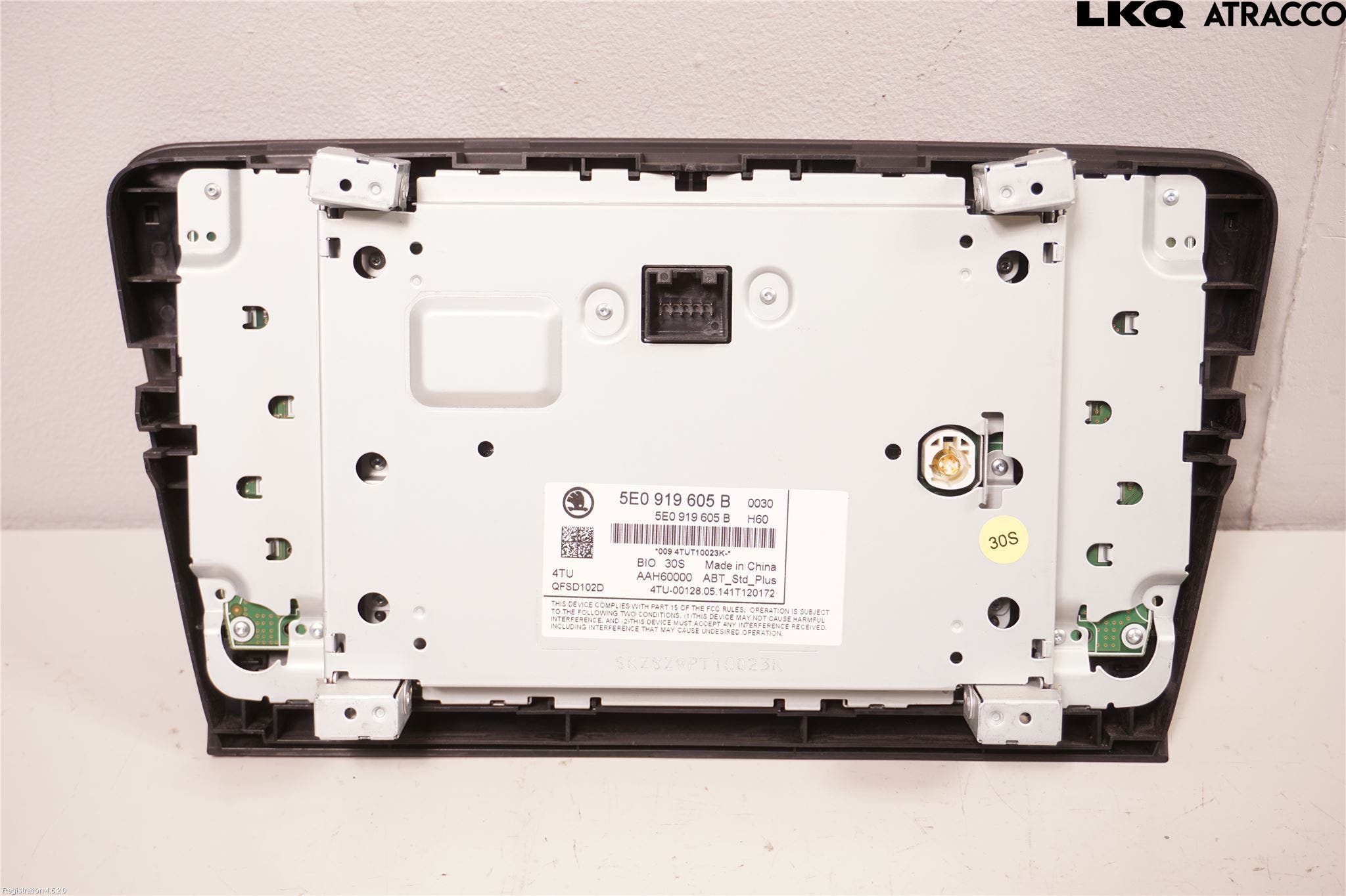 Skoda OCTAVIA (5E) 13-20 Cd Radio - Multimediapanel