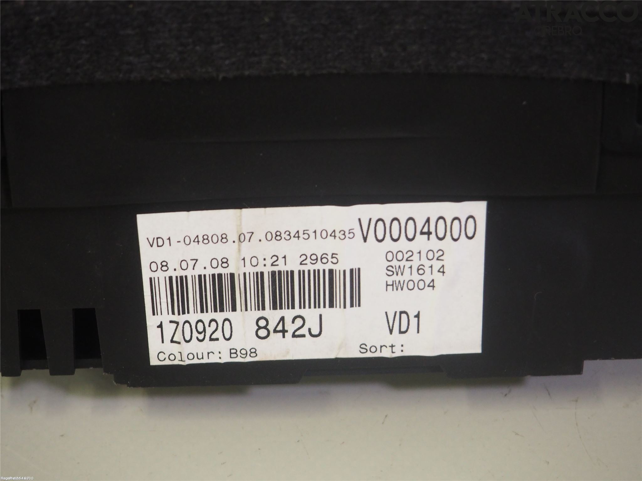 Skoda OCTAVIA (1Z) 05-13 Instrument Komb