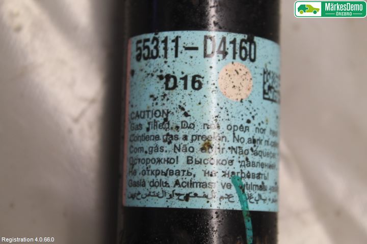 Kia OPTIMA 16-20 Stötdämpare Bak