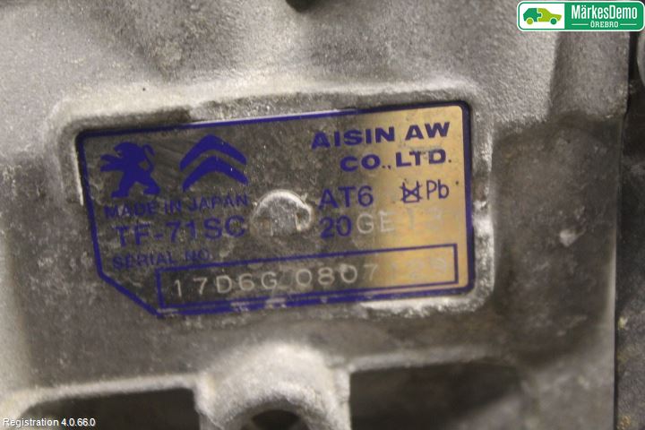 Peugeot 2008 13-20 Växellåda Automat