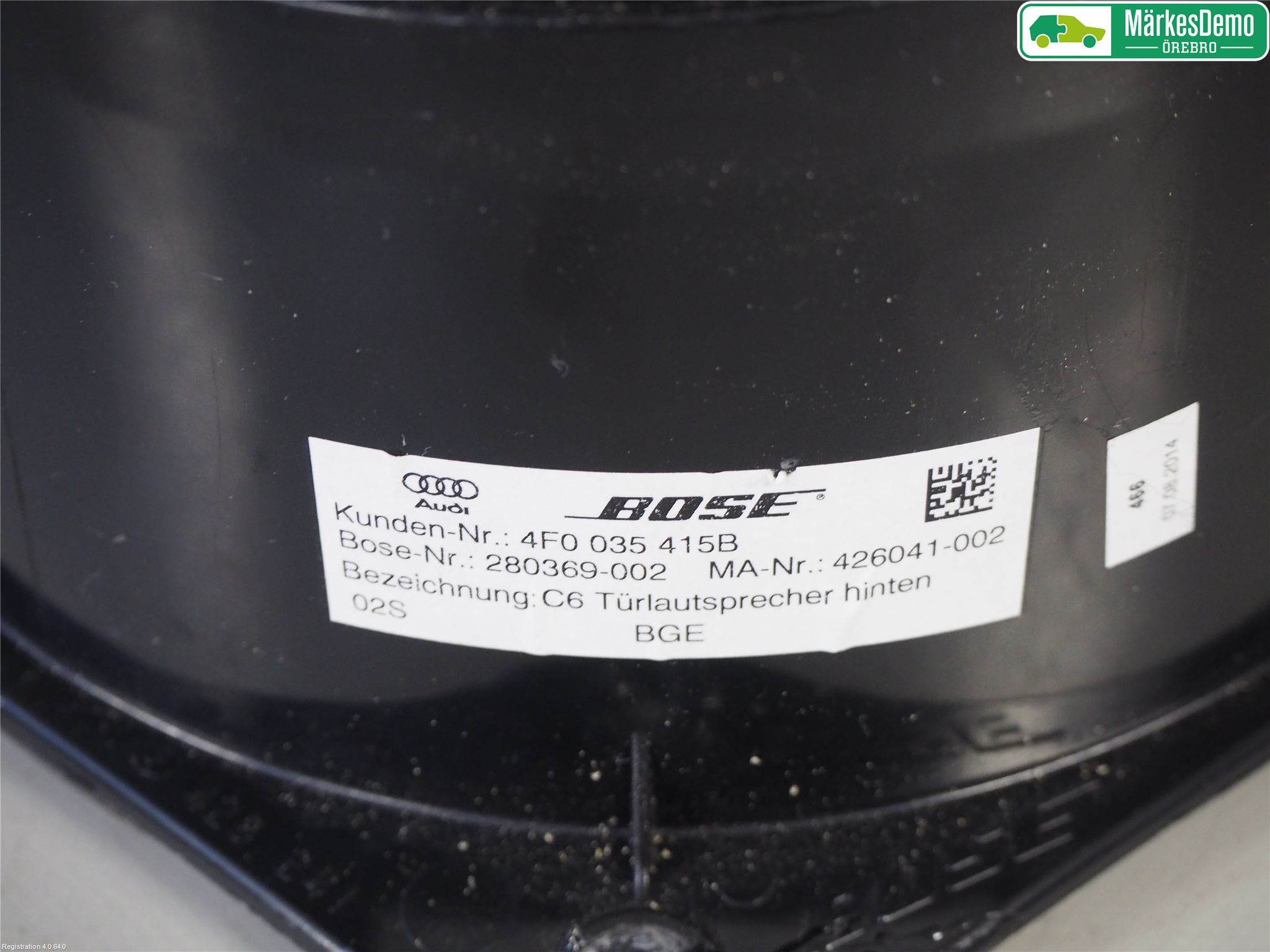 Audi Q7/SQ7 Högtalare