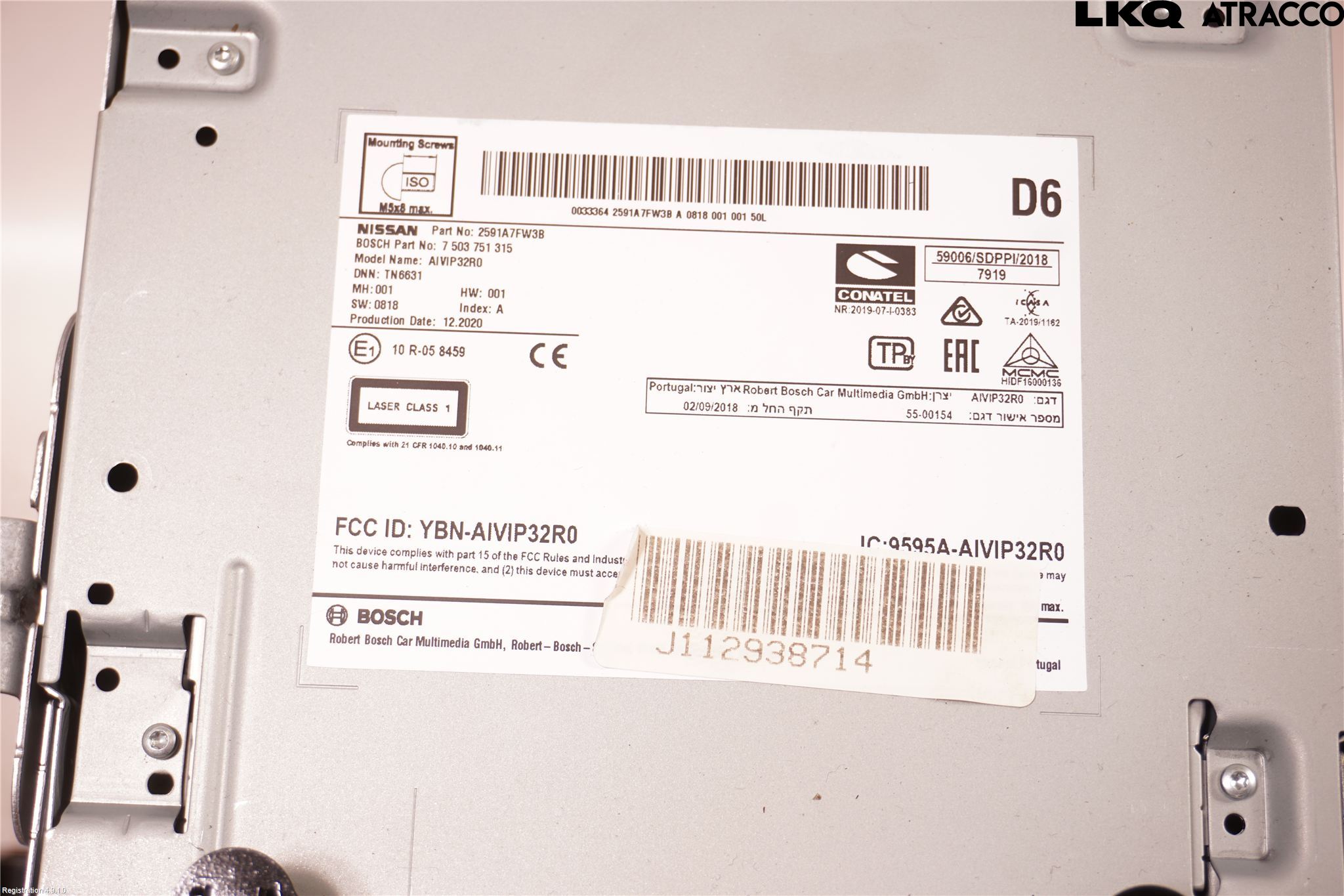 Nissan QASHQAI 17-21 Gps Navigator