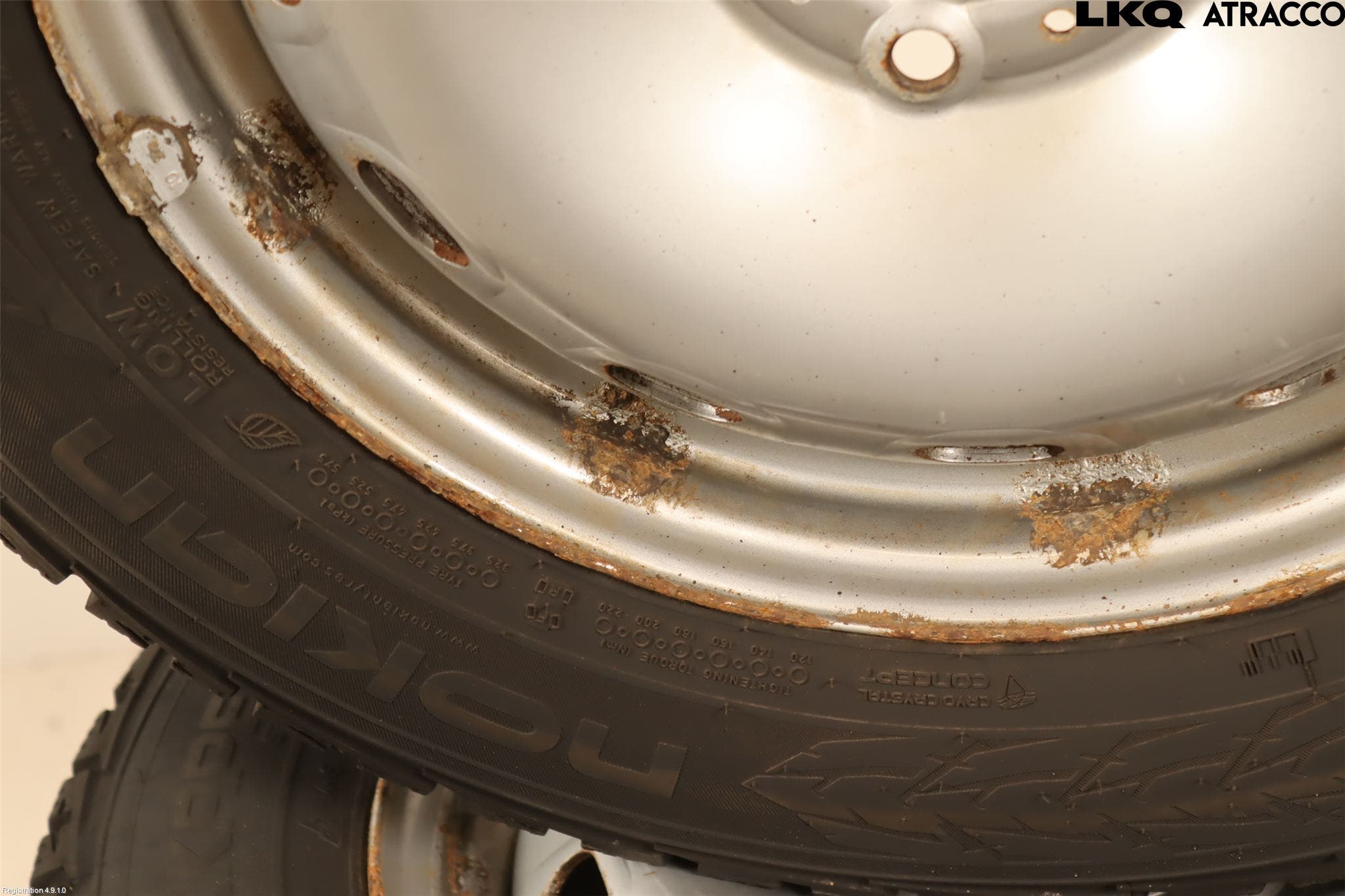 Opel VIVARO 15-19 Vinterdäck Plåtfälg 4St