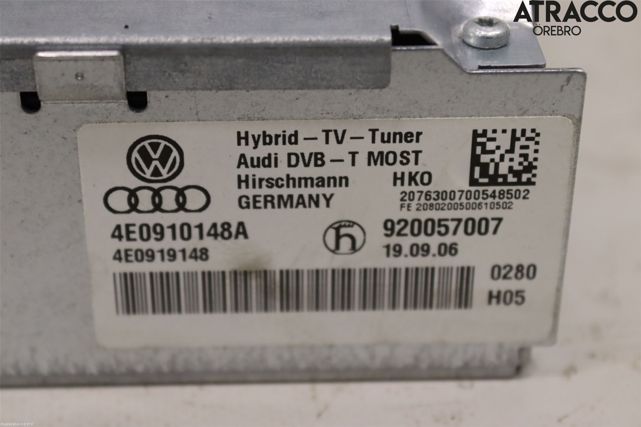Audi A8/S8 4E  02-09 Radio