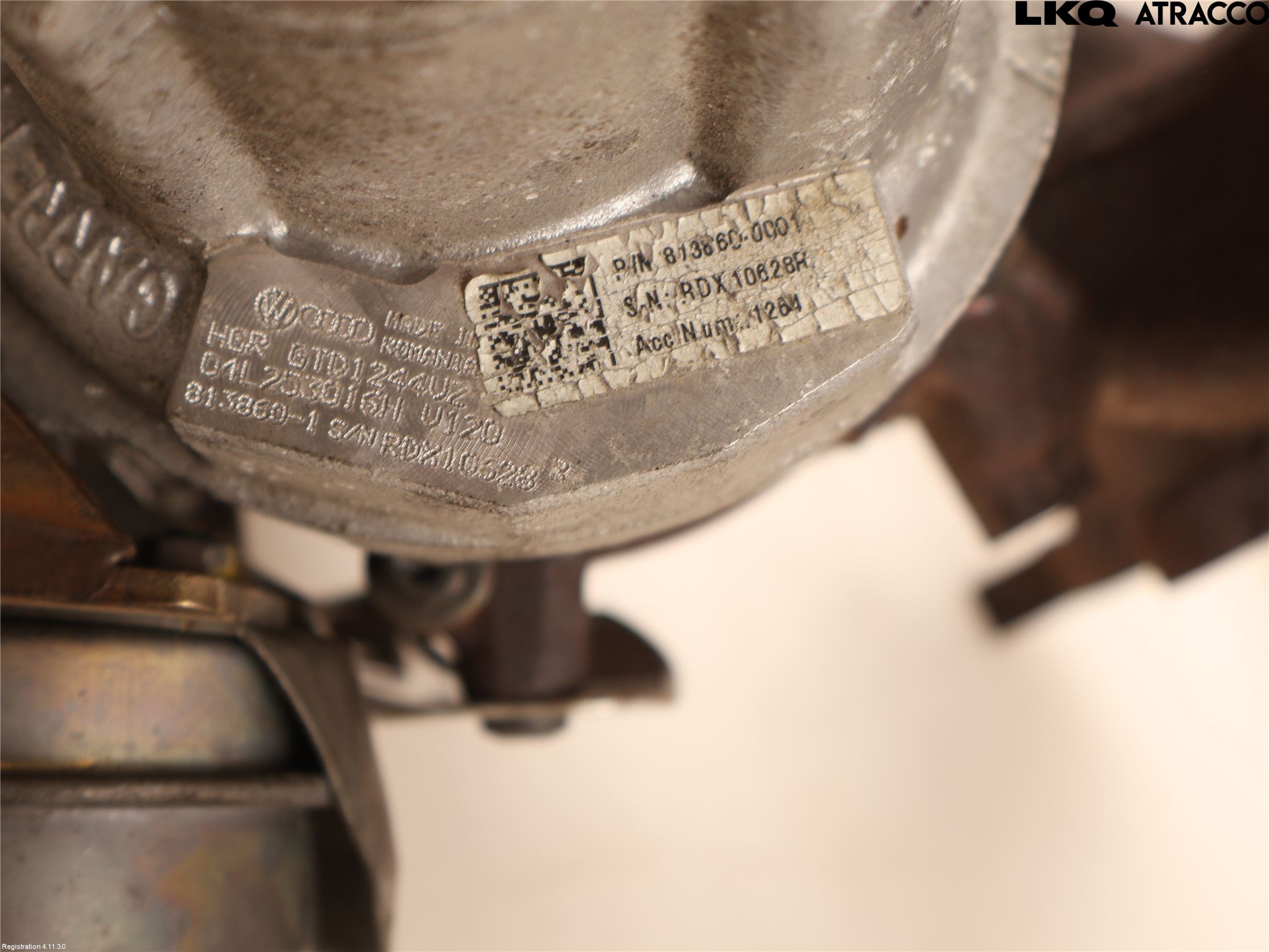 Volkswagen VW GOLF / E-GOLF VII 13-20 Turboaggregat