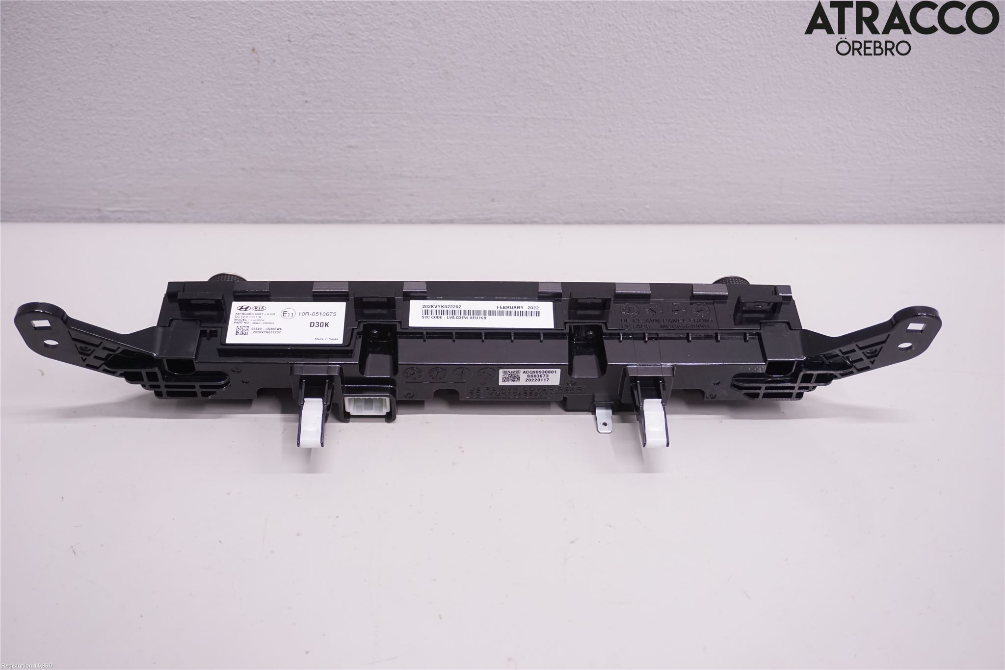 Kia NIRO (DE) 17-22 Cd Radio - Multimediapanel