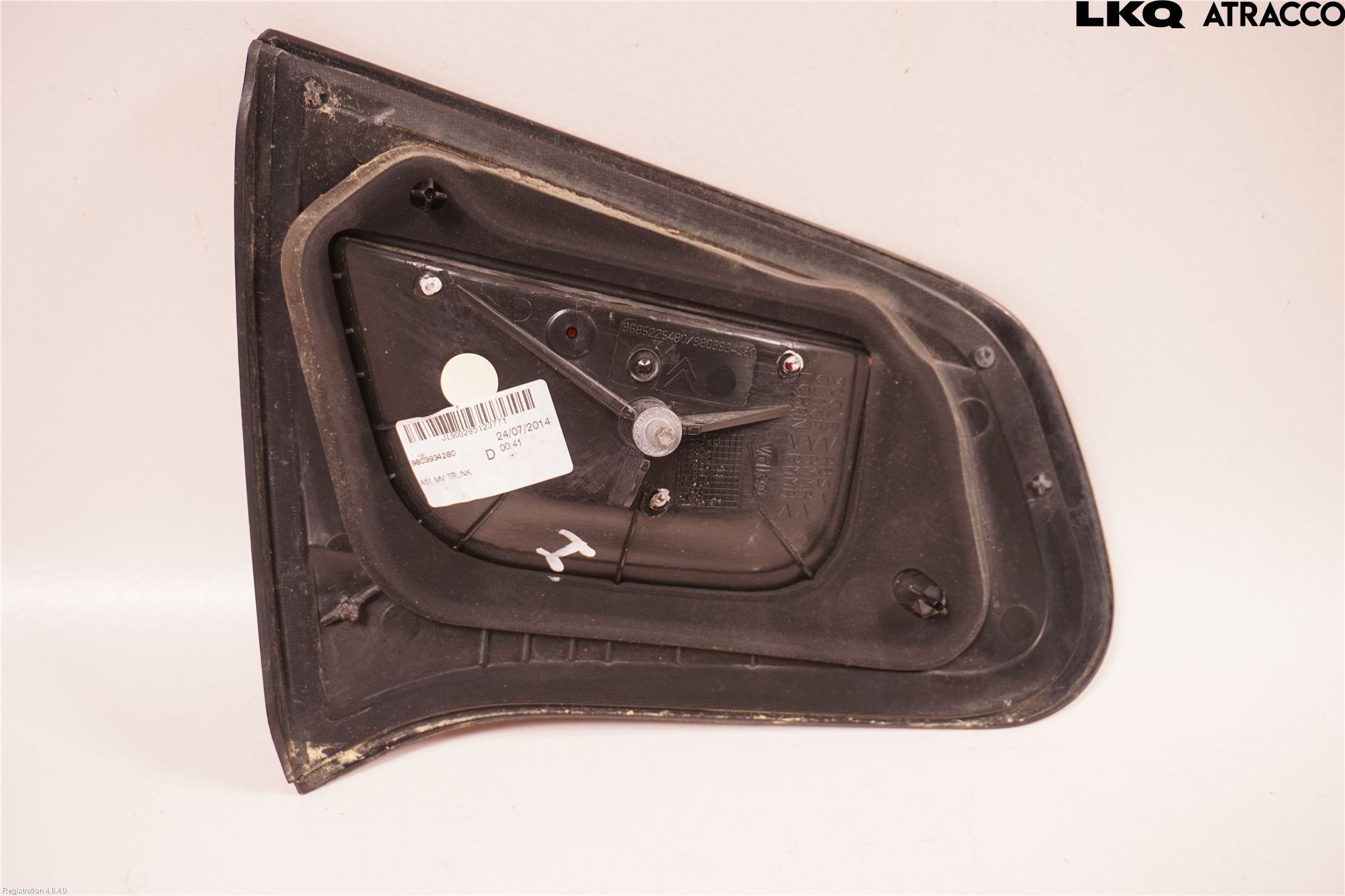 Citroen C3 10-17 Bakljus Lucka Hö