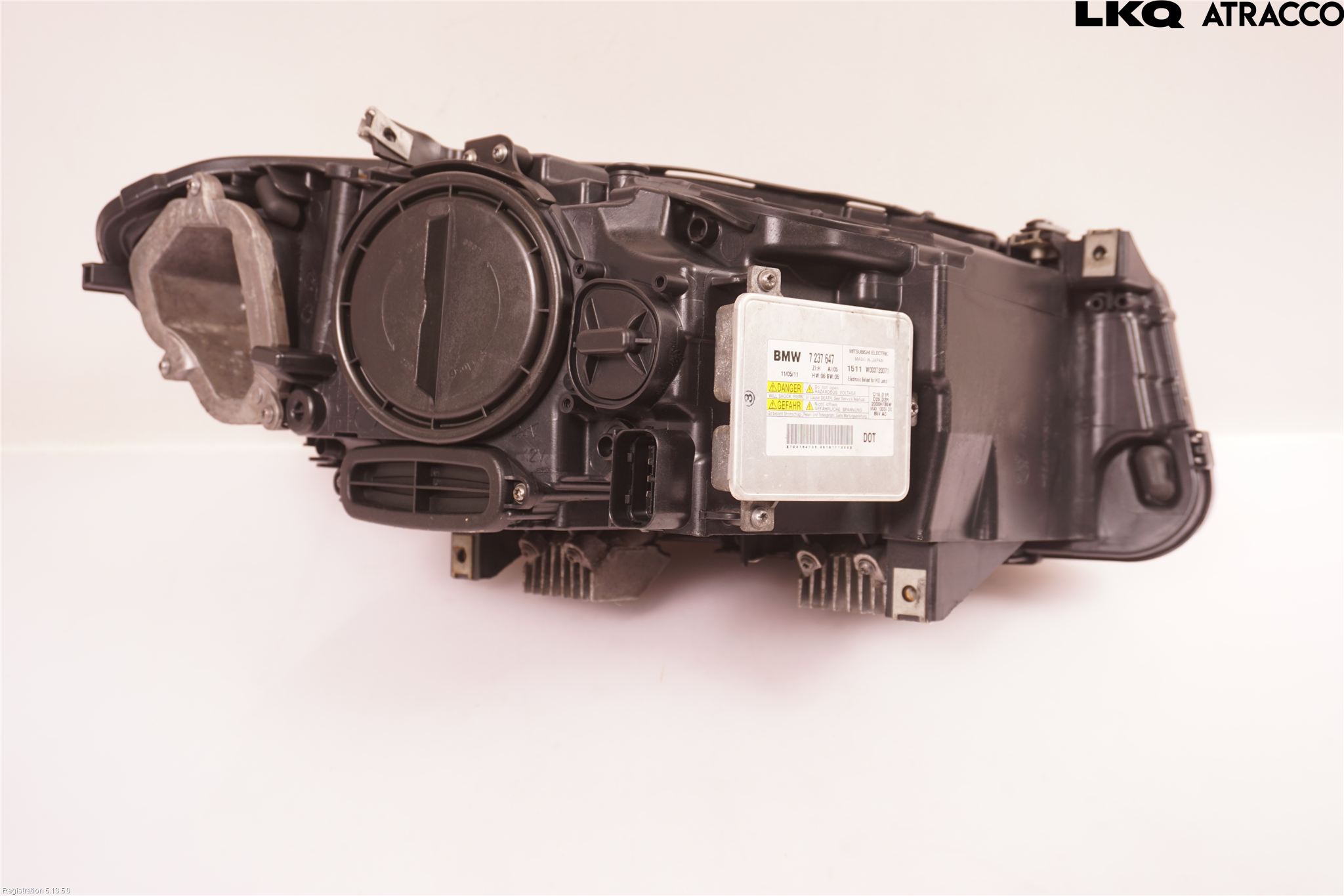 BMW 5 F10/F11/F18 09-17 Strålkastare Vänster