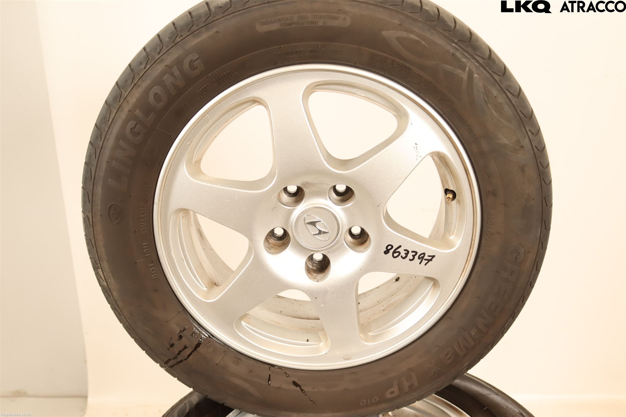 Hyundai SONATA 06-10 Sommardäck Alumfälg 4St