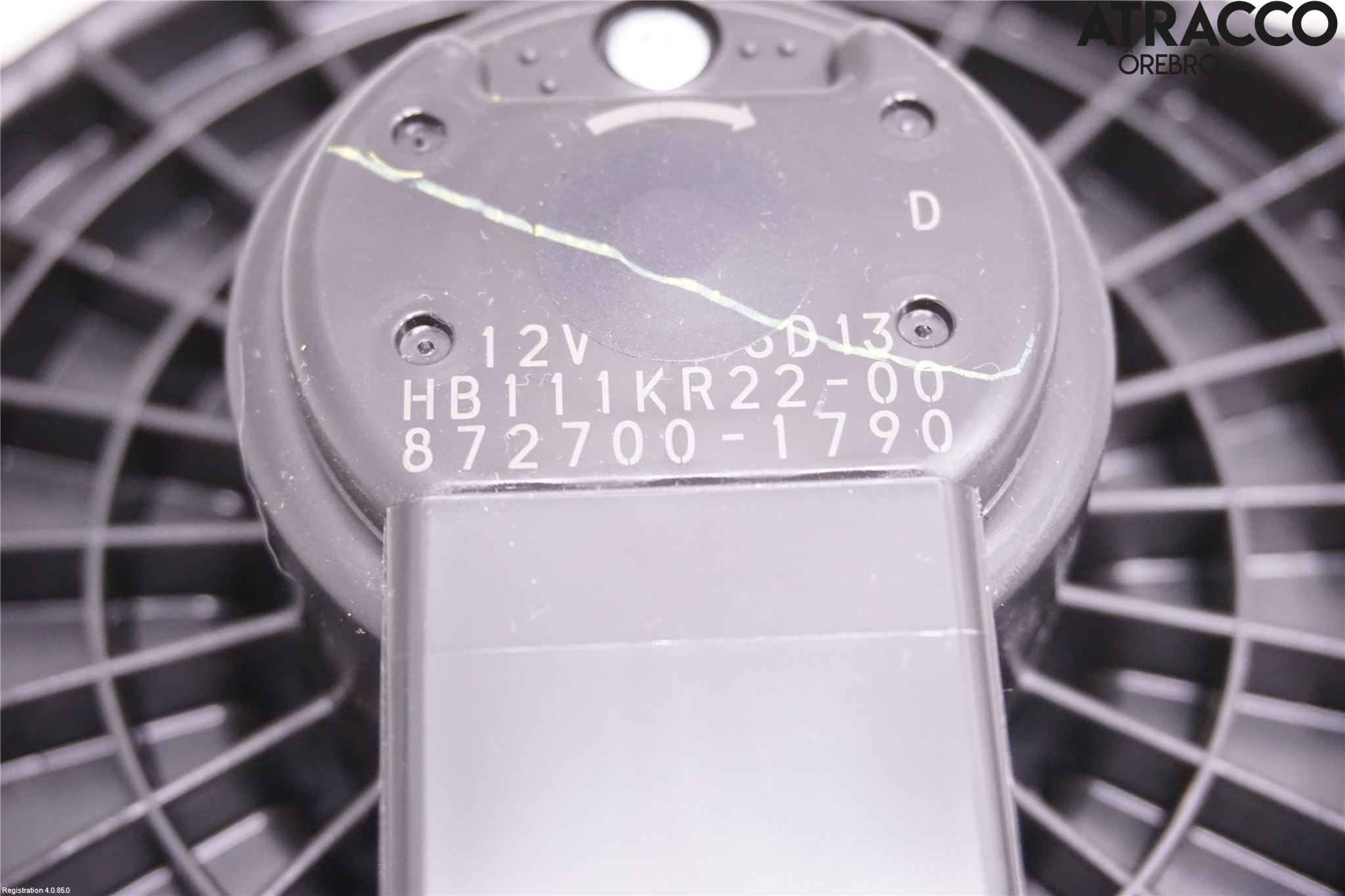 Mazda 3 III 14-19 Ac Värmefläkt