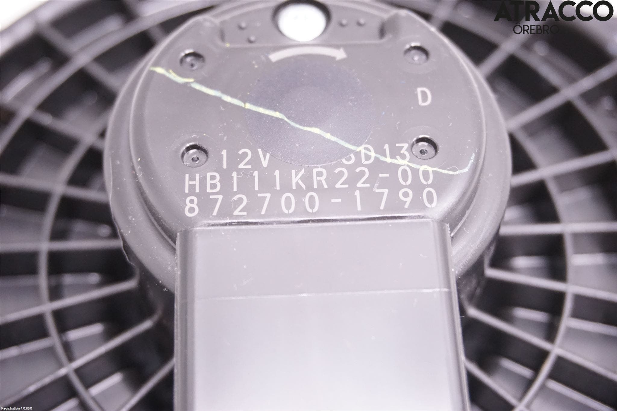 Mazda 3 III 14-19 Ac Värmefläkt