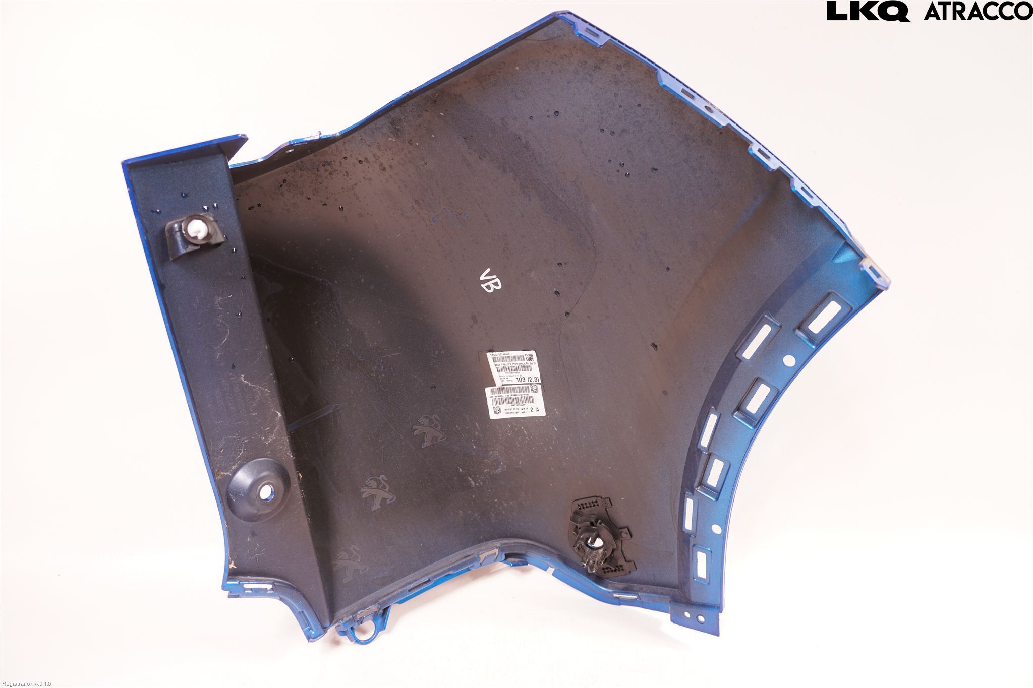 Peugeot 2008/E-2008 20- Stötfångardel Bak Vä