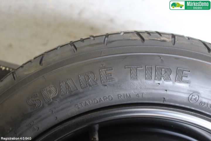 Kia VENGA 10-19 Hjul Reservhjul Minityp