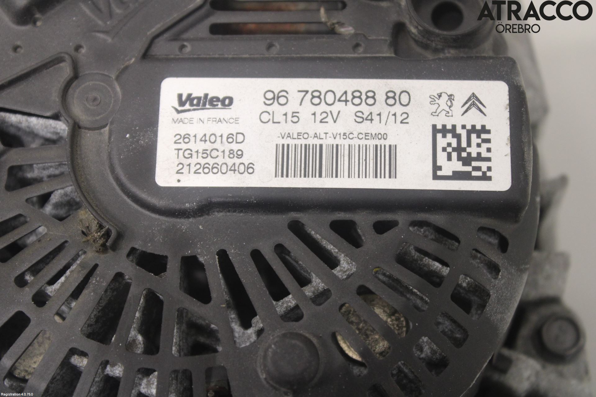 Peugeot 308 08-13 Generator