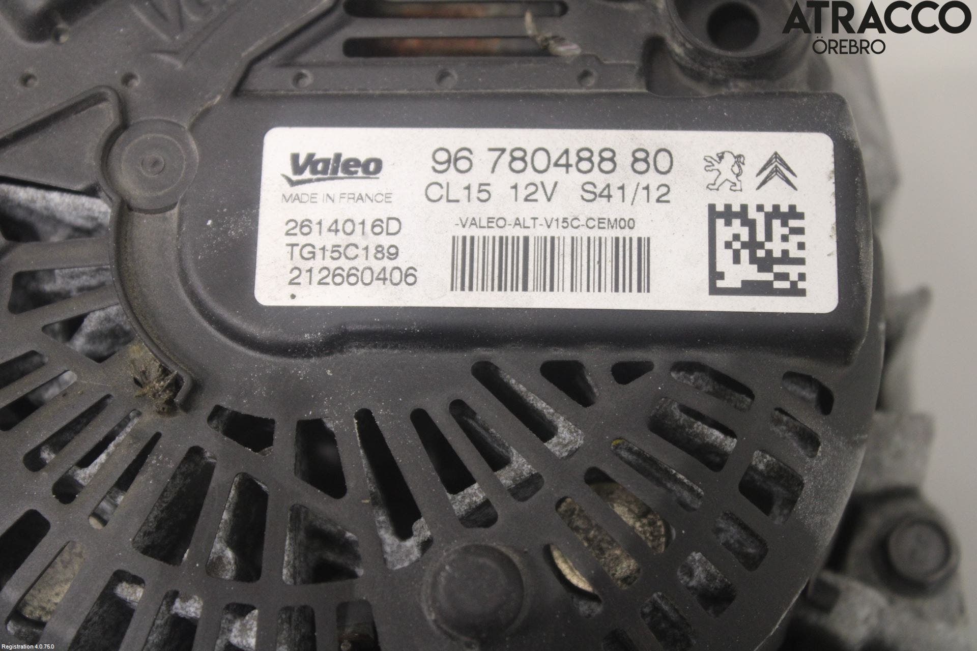 Peugeot 308 08-13 Generator
