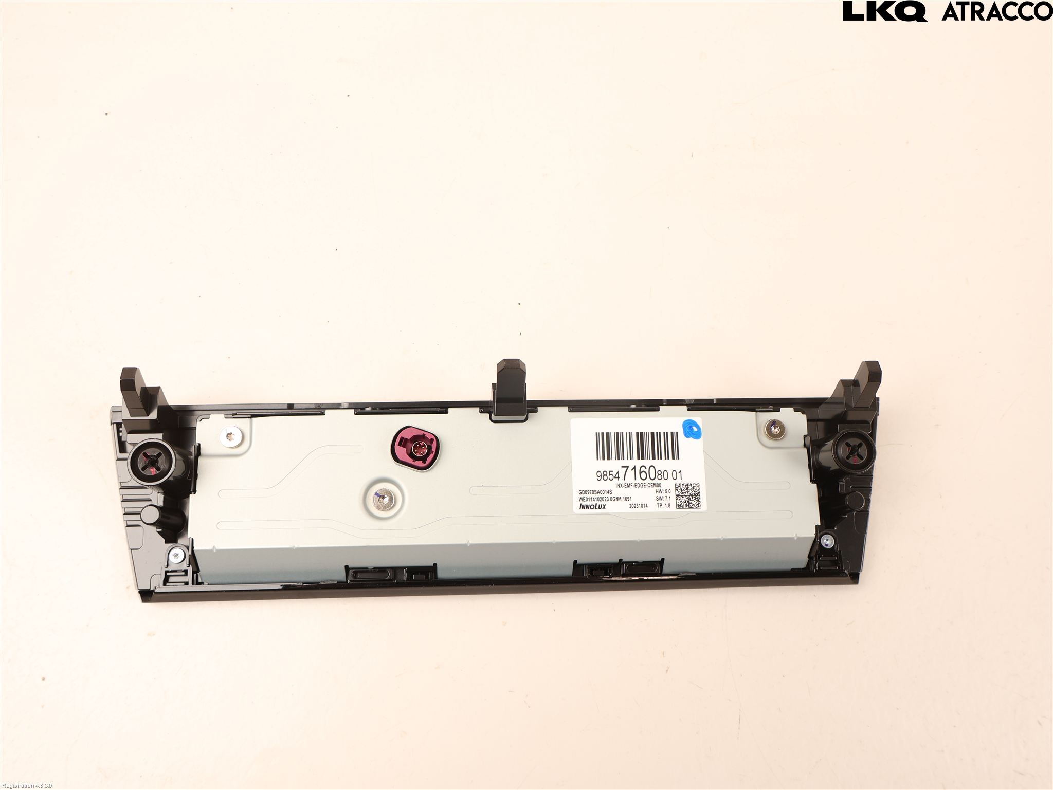 Peugeot 308/E-308 21- Bildskärm