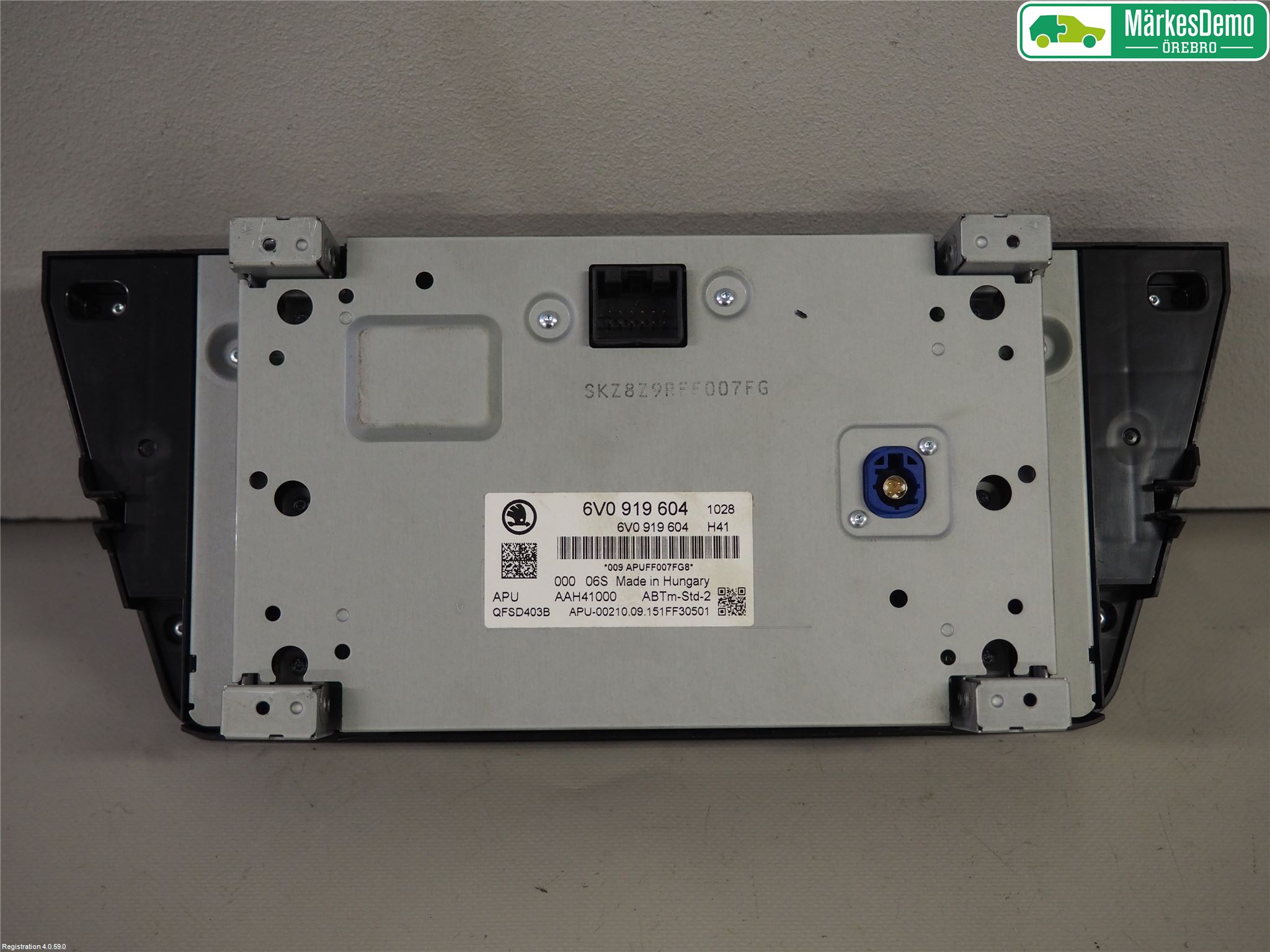 Skoda FABIA 15-21 Radio