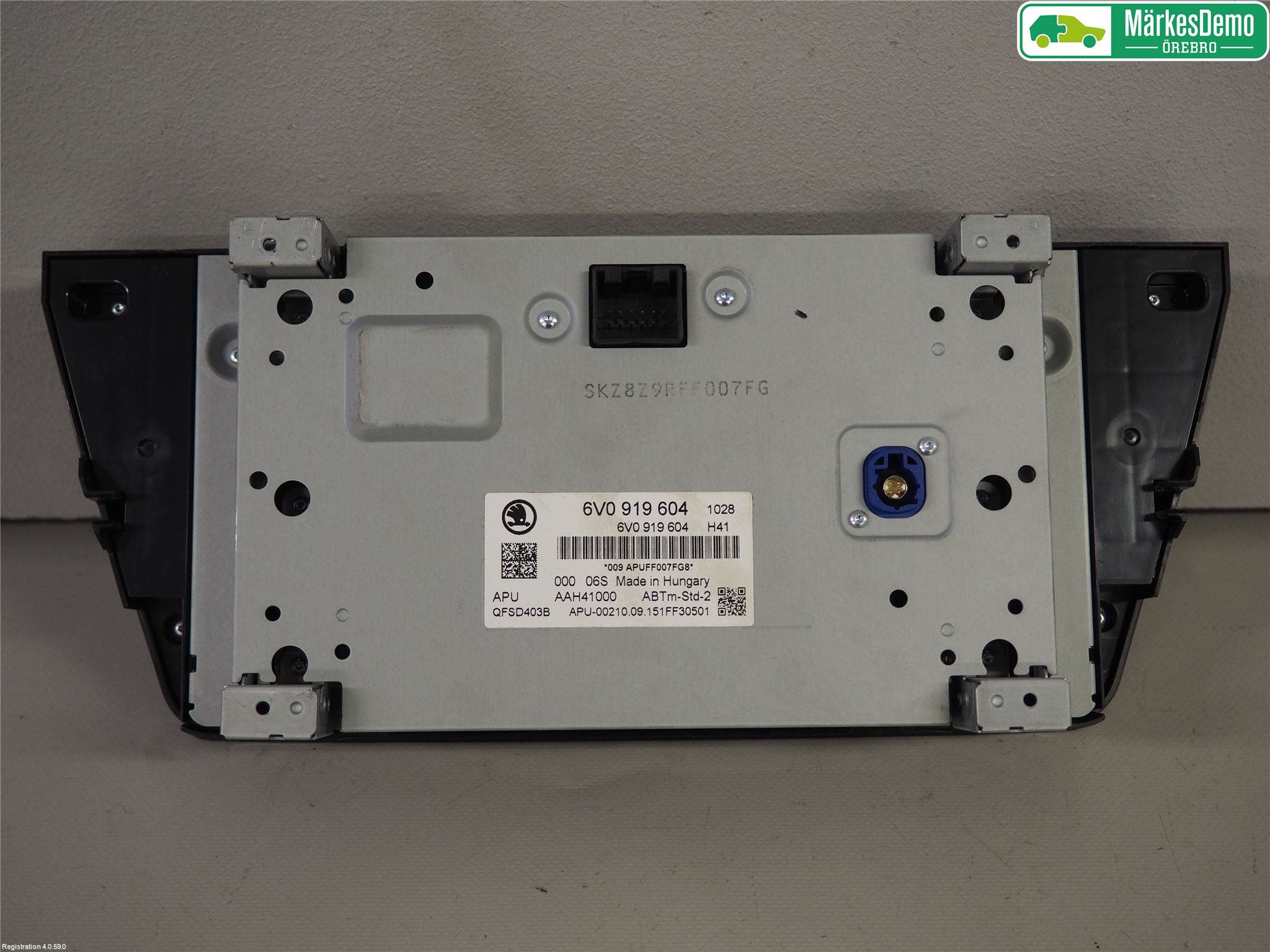 Skoda FABIA 15-21 Radio