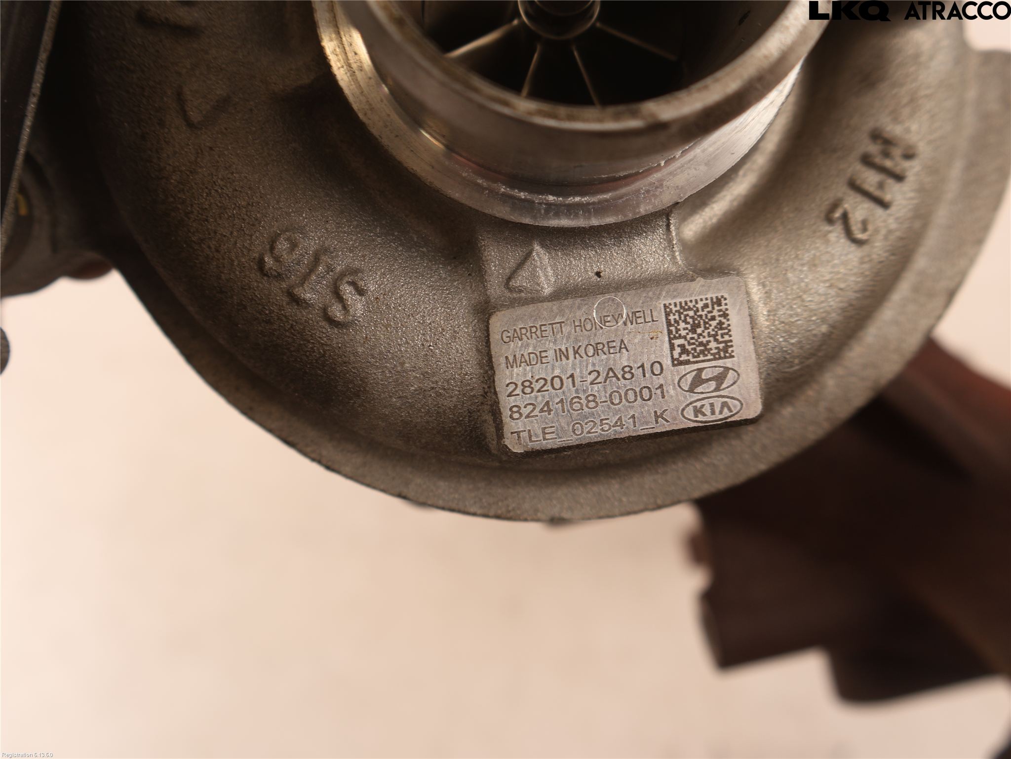 Kia OPTIMA 16-20 Turboaggregat