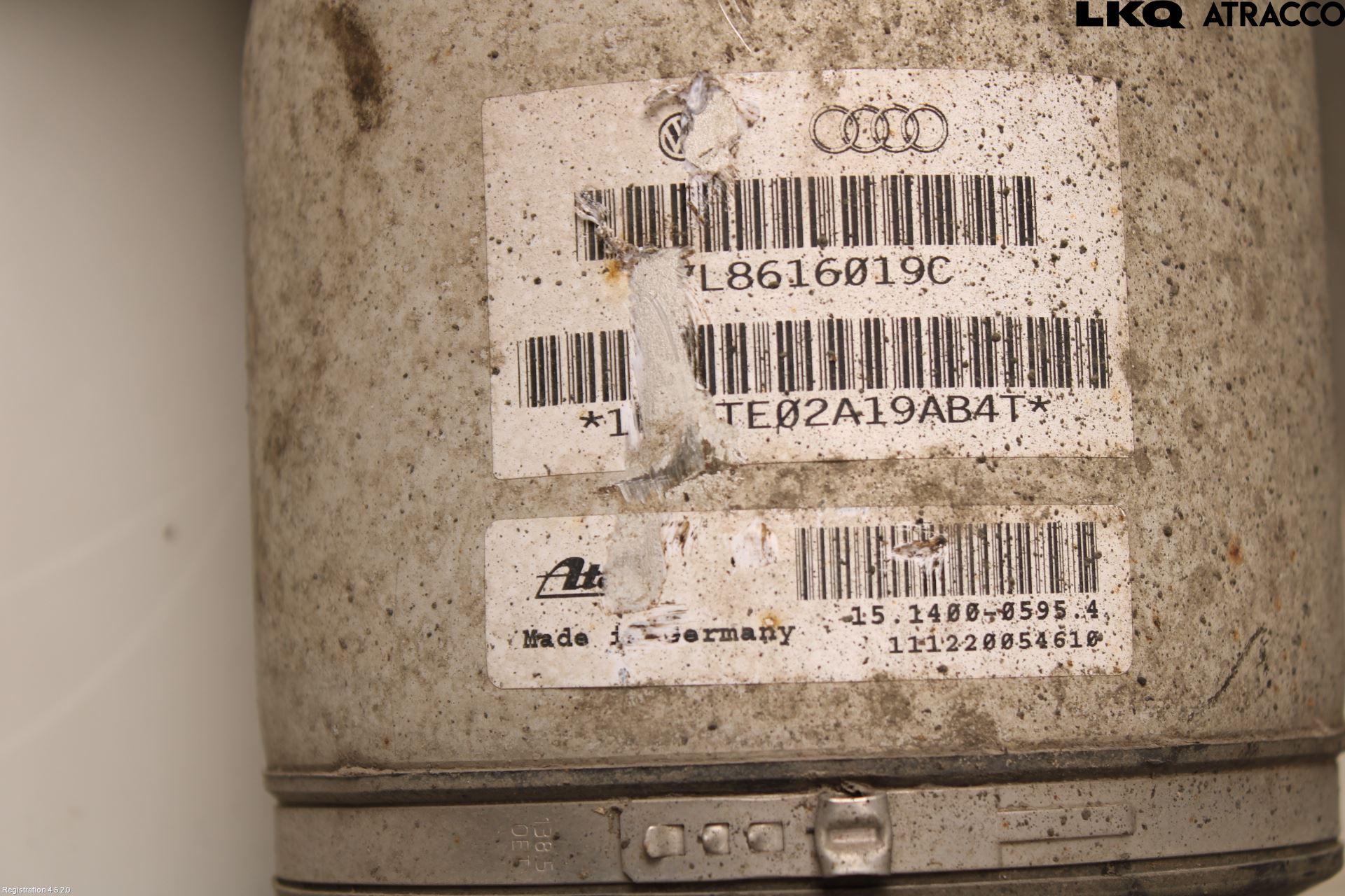 Audi Q7/SQ7 Fjäderben Bak Vänster