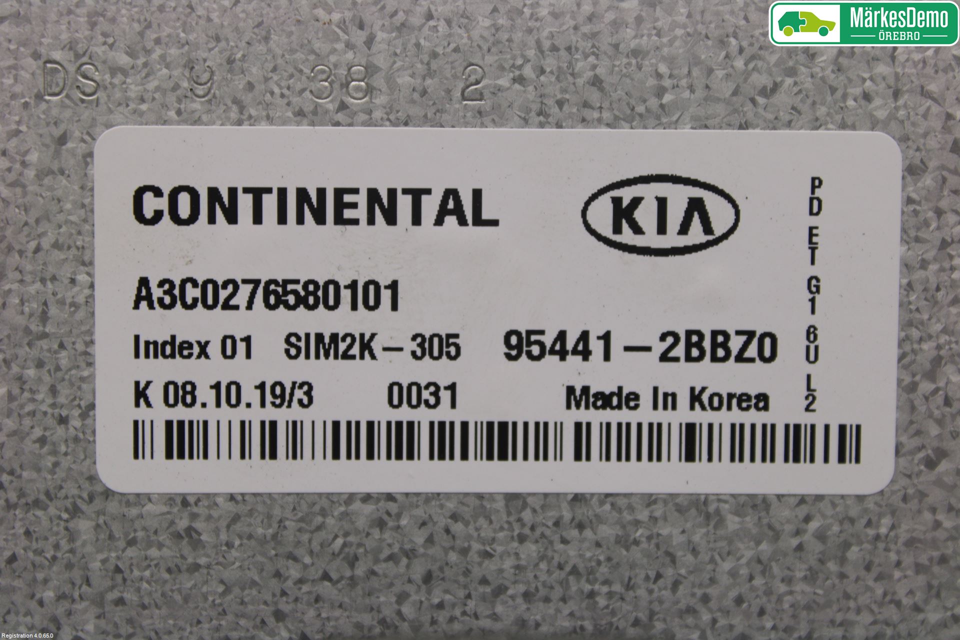 Kia NIRO (DE) 17-22 Styrenhet Växellåda