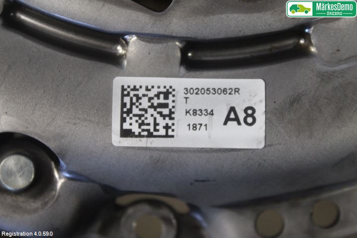 Nissan QASHQAI 17-21 Koppling-Lamell